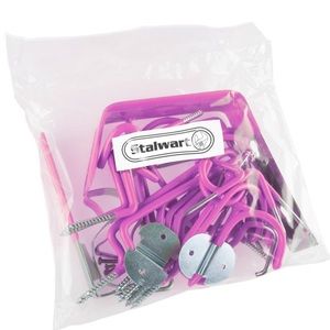Stalwart Hot Pink Hang it Yourself Home Organization Kit